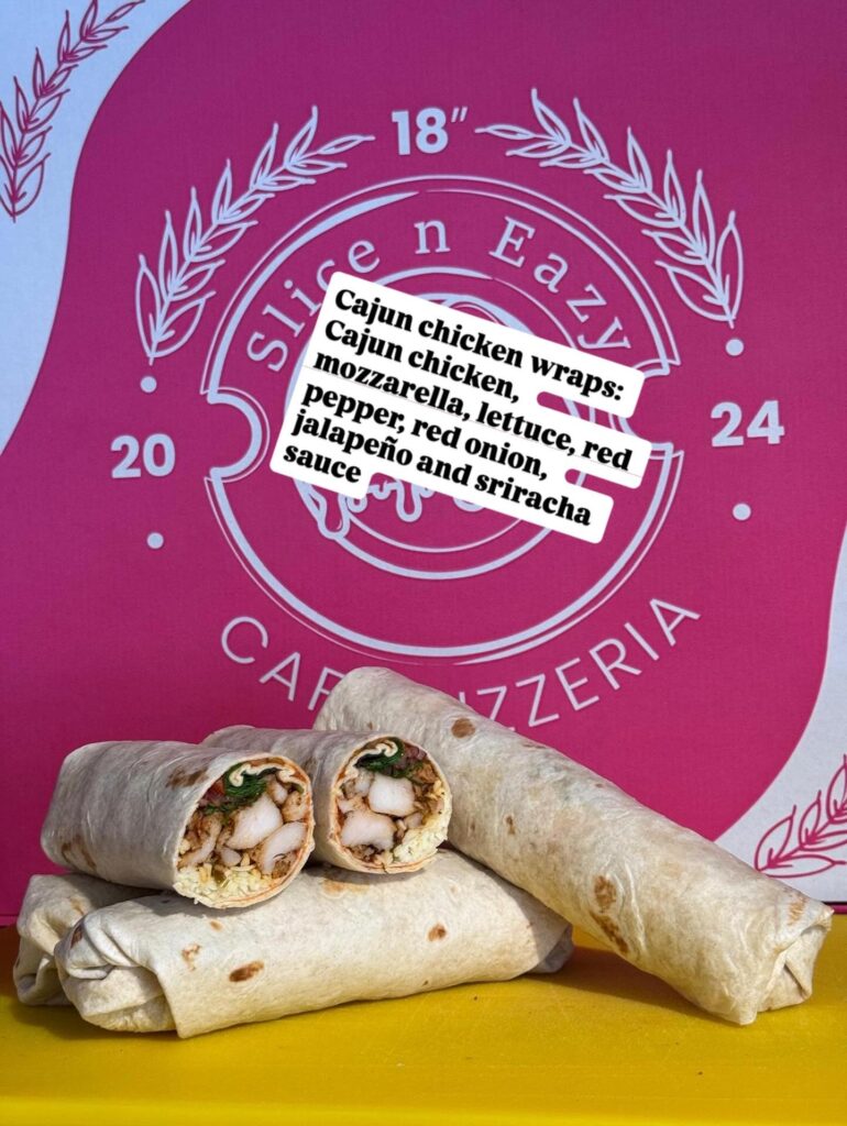 Cajun Chicken Wraps