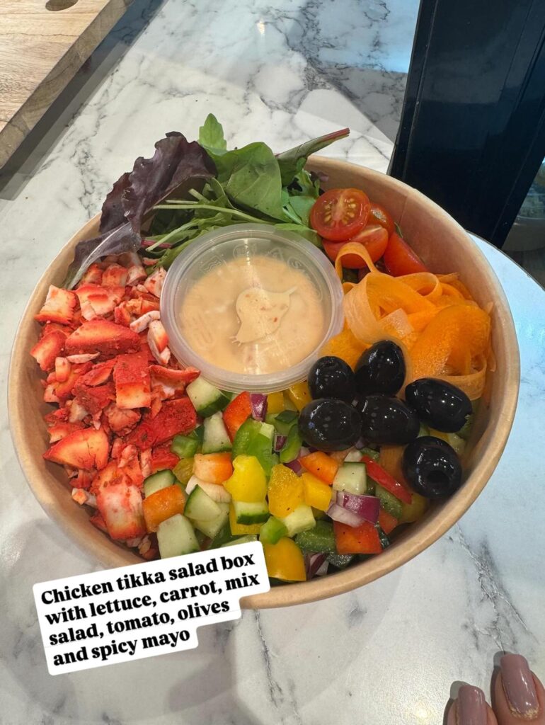 Chicken Tikka Salad Box