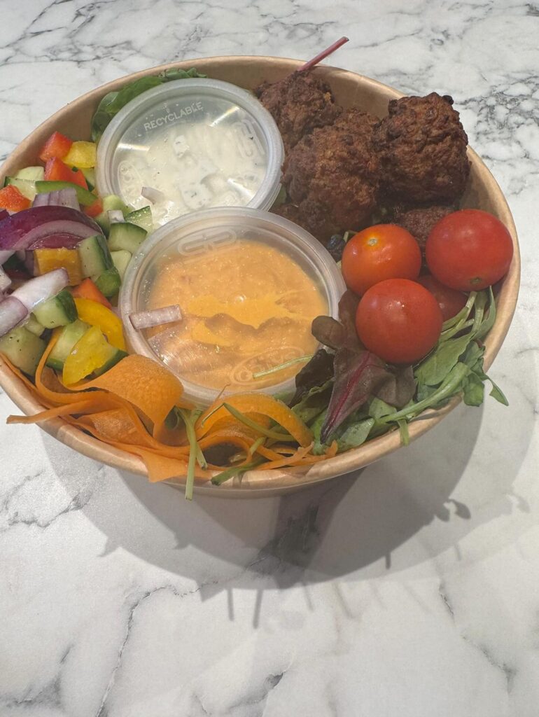 Mediterranean Falafel Salad