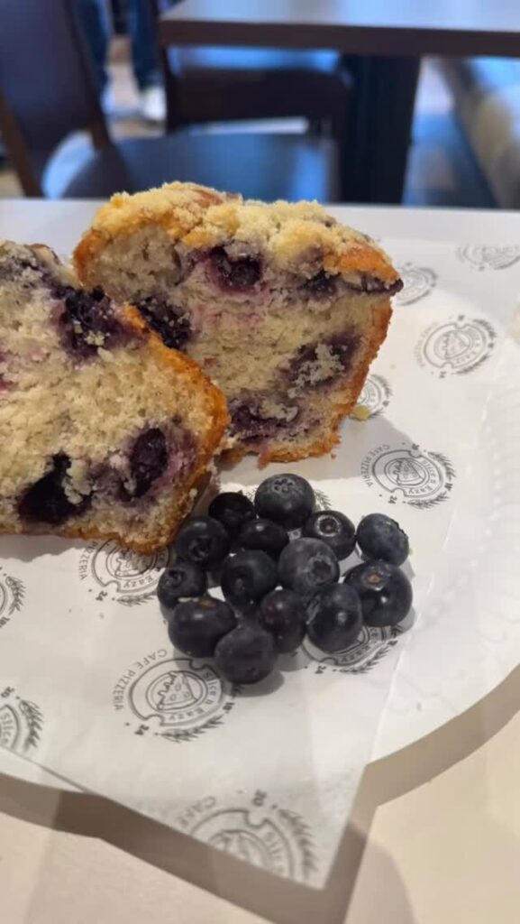 Blueberry Crumble Muffin | Light & Fluffy Muffins at Slice n Eazy Dundee
